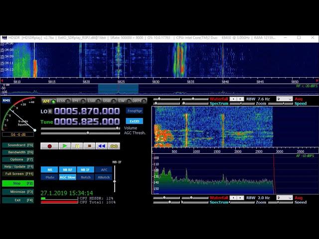 OZ-Viola 5825kHz 27.01.2019