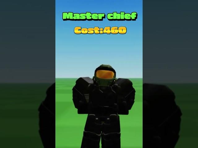 Making a master chief avatar roblox outfit idea! #shorts #trending #gaming #roblox