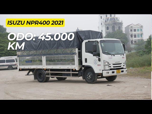 Xe tải cũ ISUZU 3.5 tấn NPR400 2021 Siêu lướt | Dũng Xe Tải Đông Anh