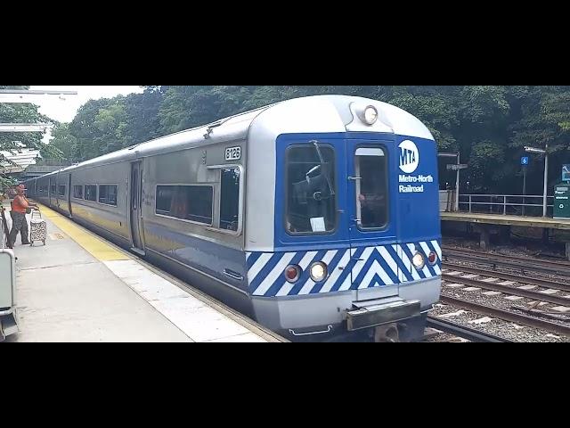 Metro north: Grand Central M3A train #538 arriving at Botanical gardens!