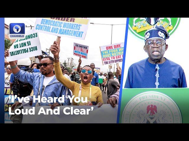 I’ve Heard You Loud And Clear, Tinubu Tells #EndBadGovernance Protesters