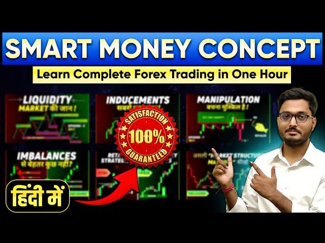 True Smart Money Concept In Hindi | Trading Strategy | Forex Trading for Beginners Full Course Hindi