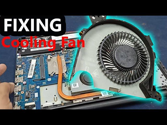 How to repair laptop cooling fan || laptop cooling cleaning