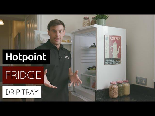 How to clean a fridge drip tray | by Hotpoint