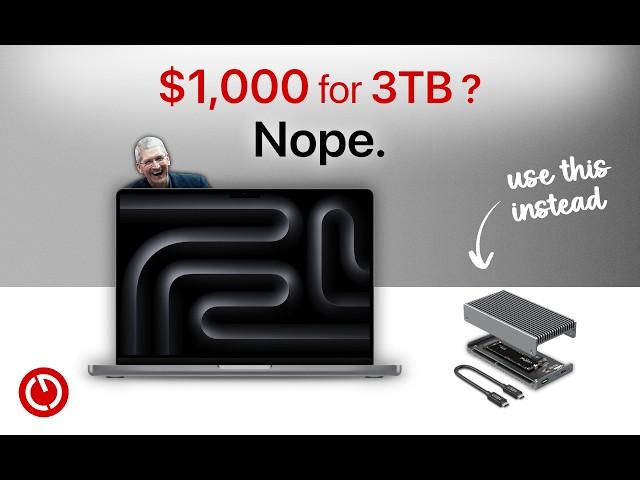 Beating Apple's CRAZY SSD Prices! (featuring Qwiizlab ES40UR)