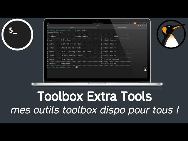 toolbox-extra-tools : Mes outils pour toolbox disponibles !