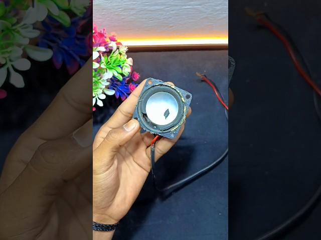 Mini speaker experiment  #speaker #shorts