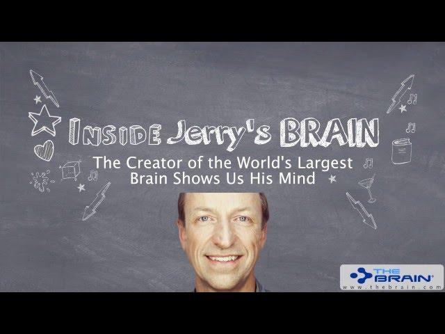 Inside Jerry's Brain. The Creator of the World's Largest Brain Shows Us His Mind