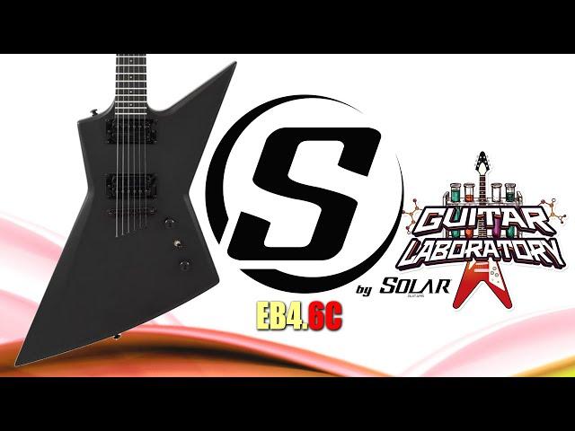 [Eng Sub] S by Solar EB4.6C electric guitar - an affordable Explorer by Ola Englund