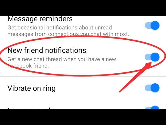 how to off new friend notification in messenger, messenger new friend notification Kaise off Karen