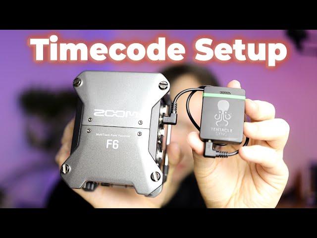 Mastering Timecode: Zoom F6 Field Recorder Setup Guide and Modes Explained