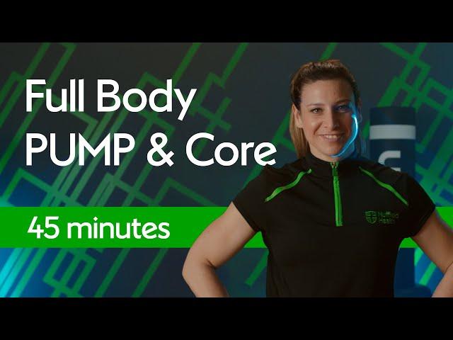 PUMP and Core with Natalie | Upper body, lower body and core