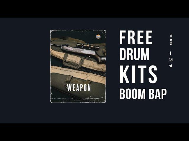 [FREE] Boom Bap Drum Kit Download 2022 | HipHop Sample Pack