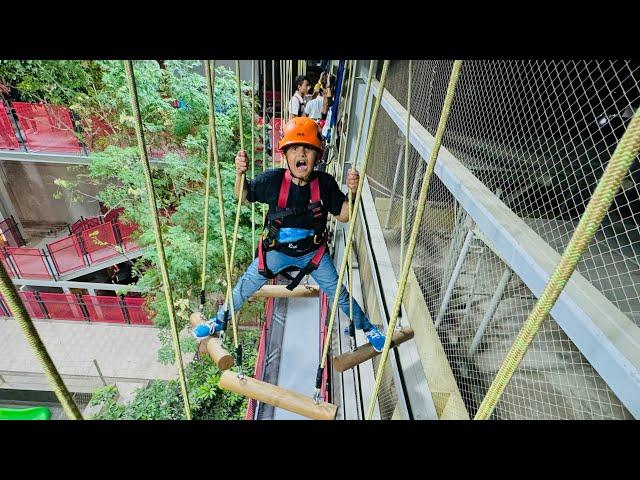 Ali ny Army training kr li  || Adventure course in Karachi || Ali ny climbing   ||