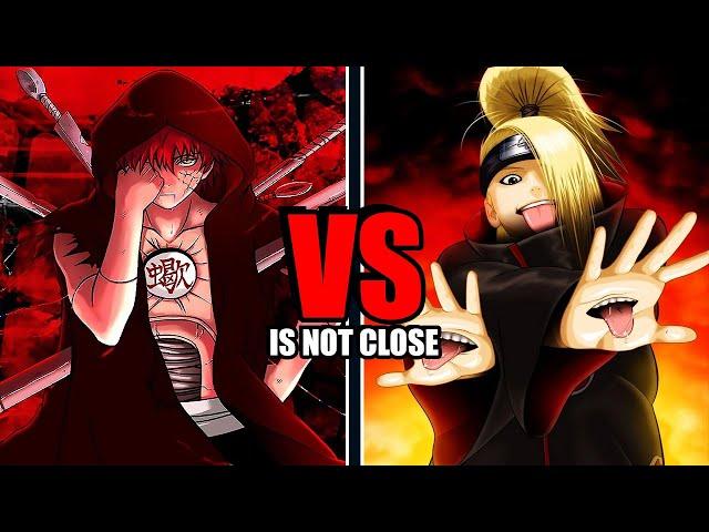 Sasori VS Deidara Is NOT Close