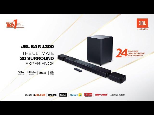 The Ultimate 3D Cinematic Experience | JBL Bar 1300