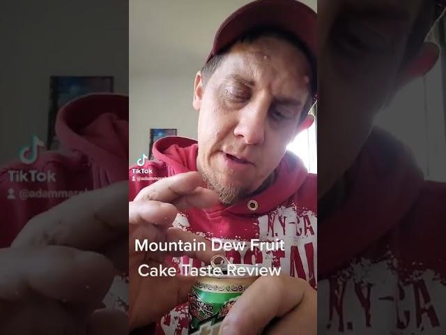 Mountain Dew Fruit Cake Review 2022 "LIMITED"