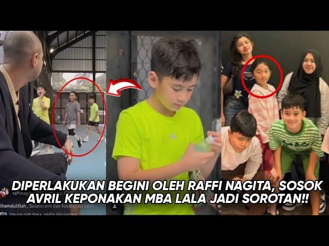 SALUT CARA RAFFI NAGITA PERLAKUKAN AVRIL ANAK ART, TAK DIBEDAKAN dan IKUT RAFATHAR BELAJAR TENIS..