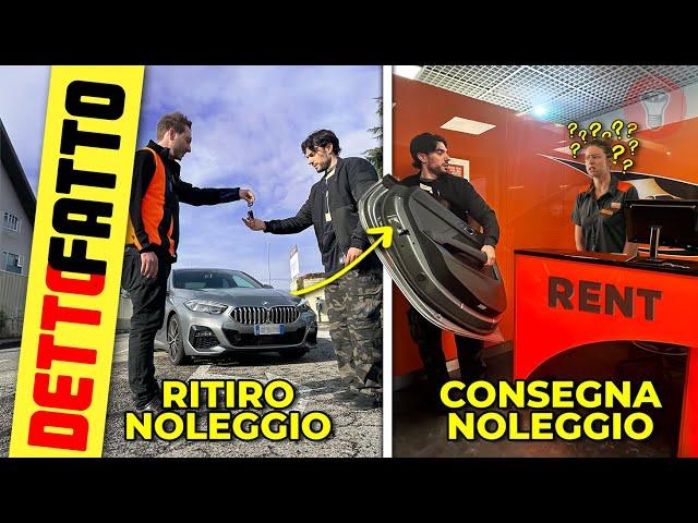 Noleggiate un'auto di lusso e riconsegnate solo lo sportello  - [Detto Fatto ep. 66] - theShow