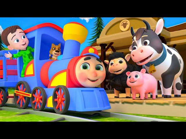 Train Choo Choo Song | Newborn Baby Songs & Nursery Rhymes