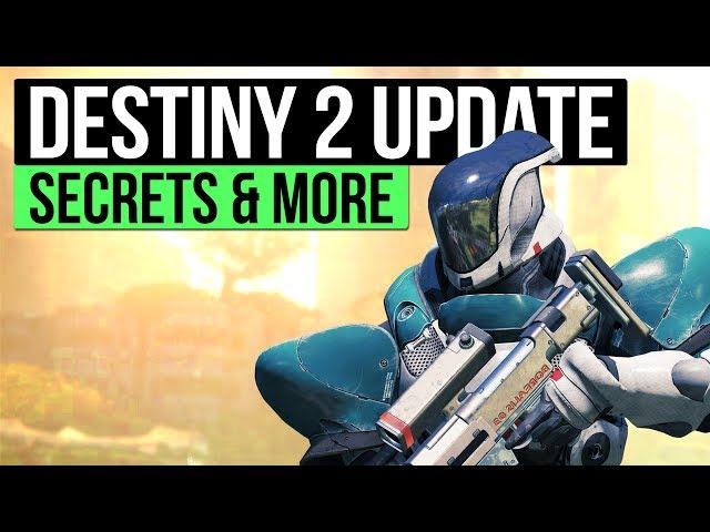 DESTINY 2 NEWS  | Luke Smiths D2 Secret, Voidwalker in Beta, Returning Characters & Gear Rolls!