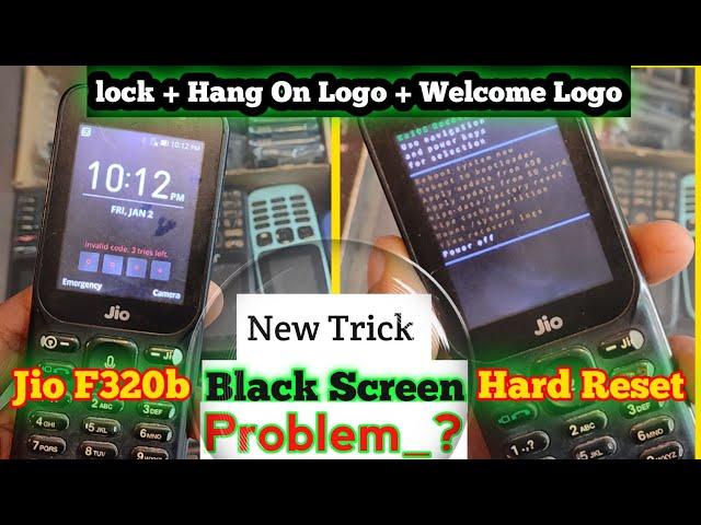 Jio f320b Hard reset? || Jio f320b Hard reset problem Jio f320 Recovery Mode Black Screen problem