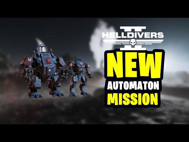 NEW Automaton Mission Type Gameplay (Helldive) – Helldivers 2