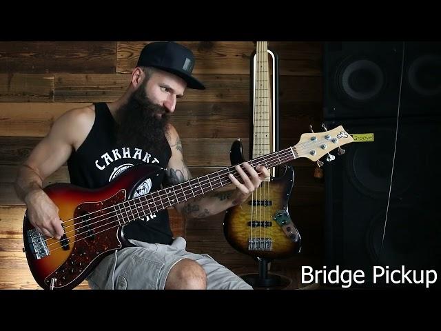 F bass VF5-JJ vs. Sadowsky NYC Custom