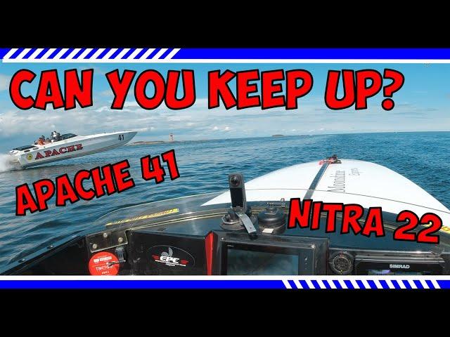 Loviisa Fun Run 24' | Nitra 22 | 360 View | Class 7 boat | Offshore Racing | Apache | Argo Fountain