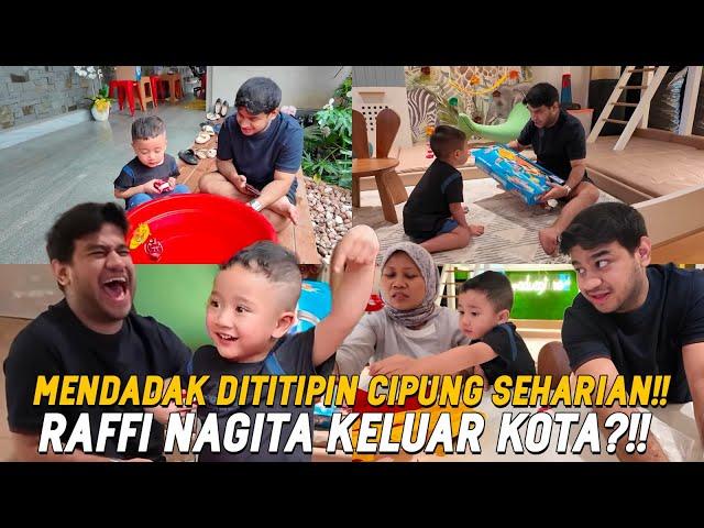 FADIL JAIDI GABERENTI NGAKAK!!! SEHARIAN JAGAIN CIPUNG RAFATHAR!! FADIL SAMPE GABOLEH PULANG!!!!