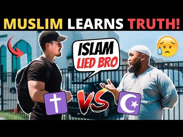 MUSLIM REALIZES ISLAM LIED TO HIM! (He Was Speechless...)