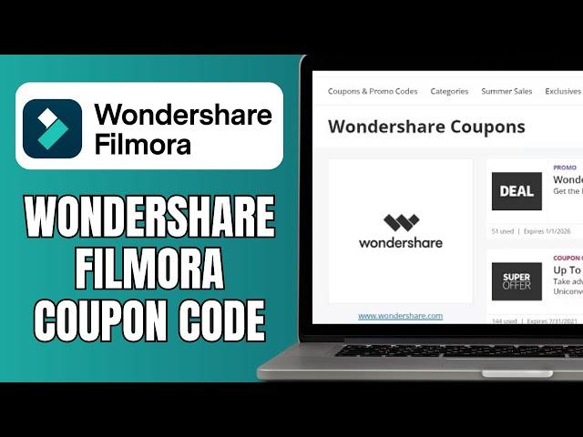 Wondershare Filmora Coupon Code | Best Filmora Deals 2024