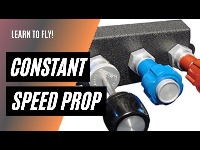 How to Fly with a Constant Speed Prop | Transition to Complex Aircraft