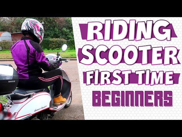 Riding Scooter for the Very First Time (Beginners Guide)