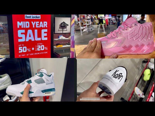 SNEAKER SHOPPING AT FOOTLOCKER GLORIETTA | NEW RELEASES | UPDATE