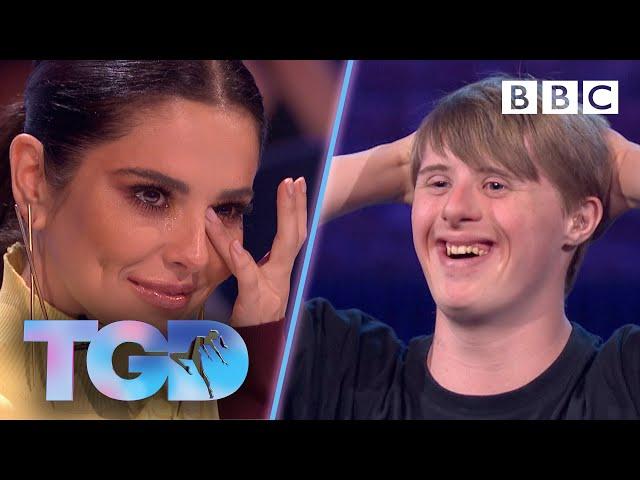 Inspiring dancer Andrew leaves Cheryl in floods of tears - The Greatest Dancer | Auditions