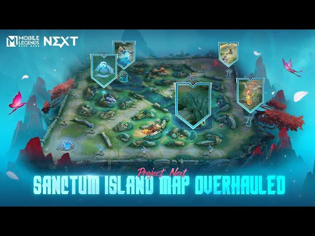 Revamped Sanctum Island Map of Project NEXT 2024 | Mobile Legends: Bang Bang