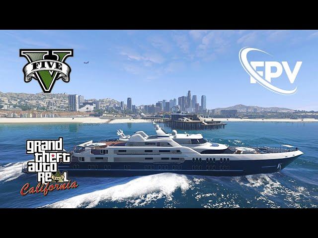 An Epic FPV Drone Flight in GTA V ► 5Real & LA Revo 2.0 Gameplay