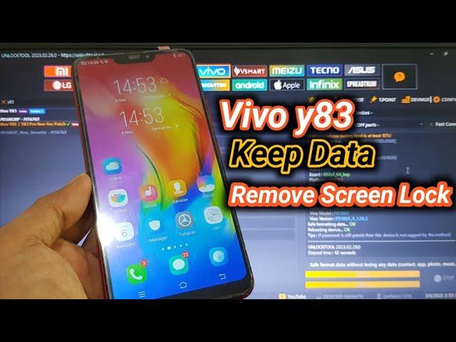 Vivo Y83 Hard Reset Remove Screen Lock Without Data Lost Vivo Y83 Keep Data By Unlocktool