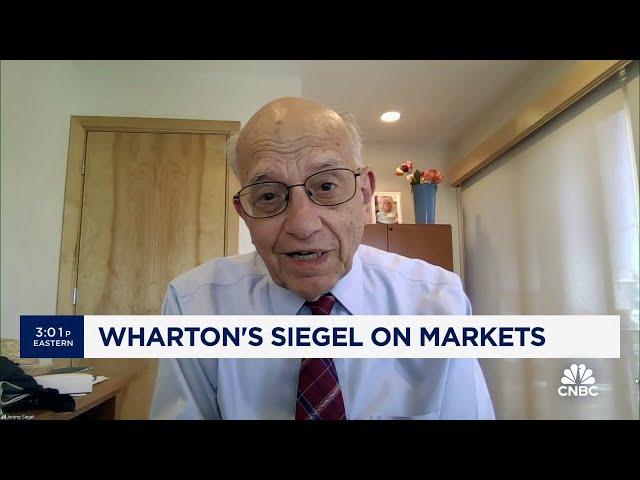 We are in a 'slowing' economy, says Wharton's Jeremy Siegel