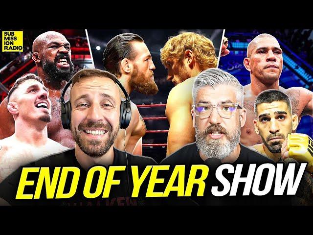 FINAL SR OF THE YEAR w/ Luke Thomas: Who Is Fighter of The Year? 2025 Predictions, McGregor Boxing!?