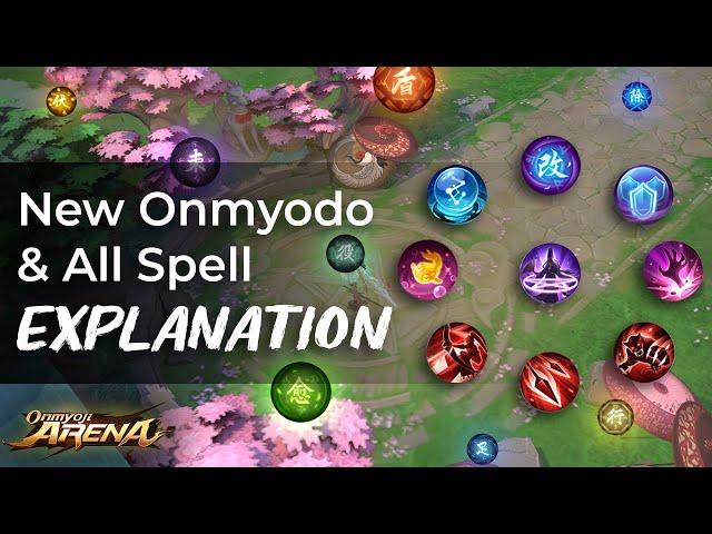 New Onmyodo & All Spell Explanation | Onmyoji Arena | Season 17