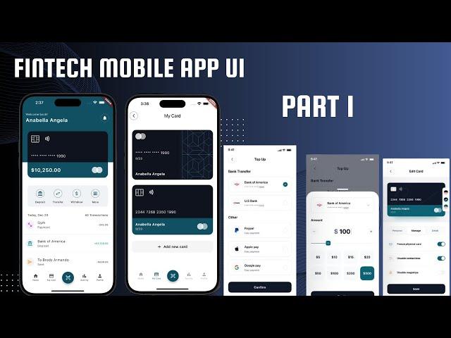 Master Flutter UI | Let's Build Fintech Mobile App (Part 1)