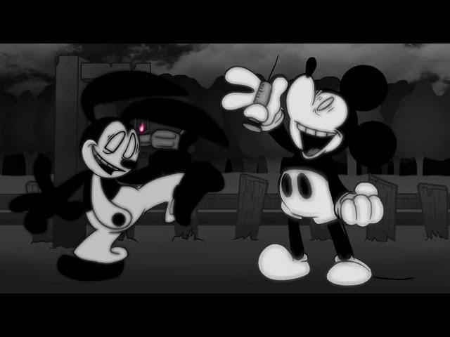 【FNF】Untold Loneliness SD but Oswald and Mickey Mouse sings it