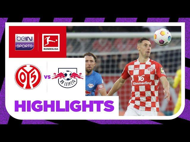 Mainz v RB Leipzig | Bundesliga 23/24 Match Highlights