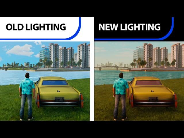 GTA The Trilogy | Old Lighting VS New Lighting | Patch Graphics Comparison