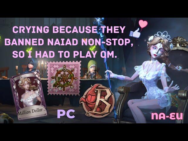 Naiad | Identity V | Million Dollar Mermaid Deduction Star gameplay!