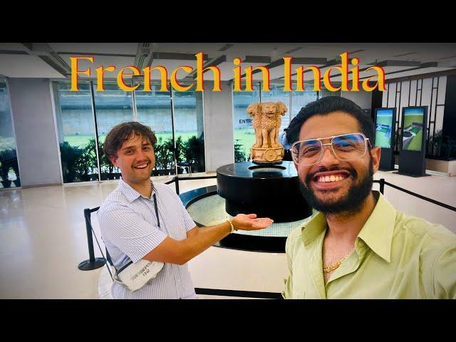 WELCOMING FRENCH FRIEND IN INDIA | FIRST DAY EXPERIENCE |  EXPLORING INDIA | INDIAN CULTURE AND FOOD