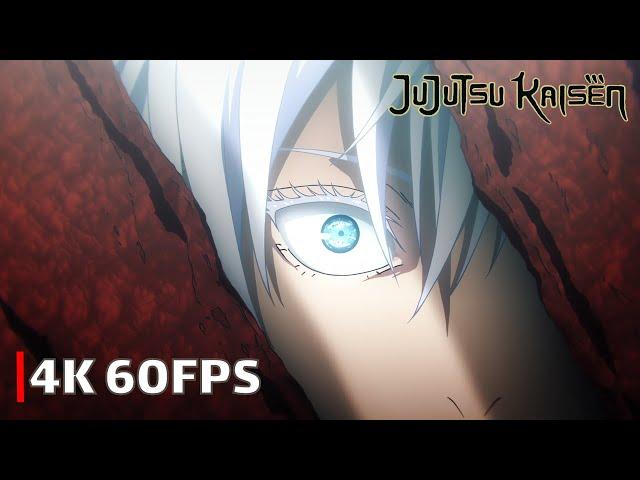 Gojo Gets Sealed in Prison Realm | Jujutsu Kaisen Season 2 Episode 10 | 4K 60FPS | Eng Sub
