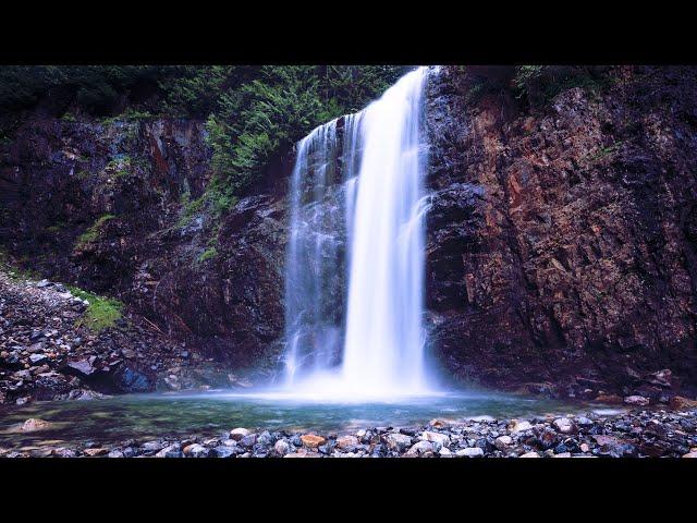 Peaceful Waterfall Sounds White Noise for Sleep, Relaxation  10 Hours Nature